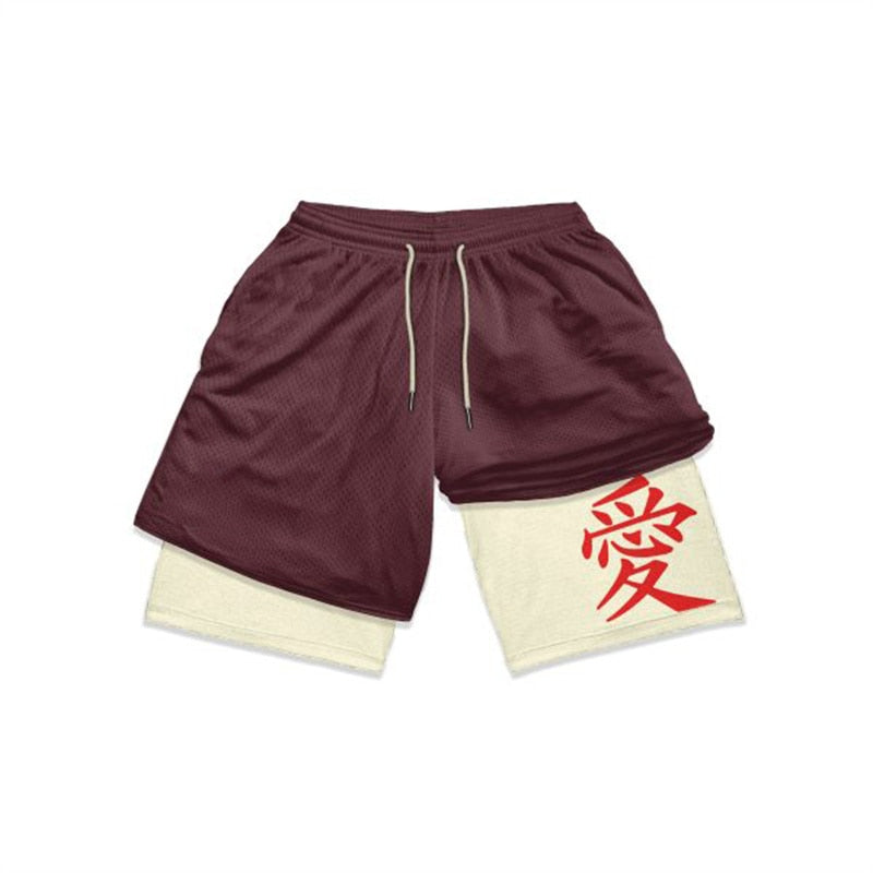Gaara Seal Gym Shorts – Naruto - Shonen Village