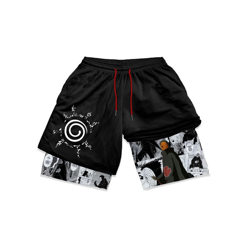Obito Gym Shorts – Naruto - Shonen Village